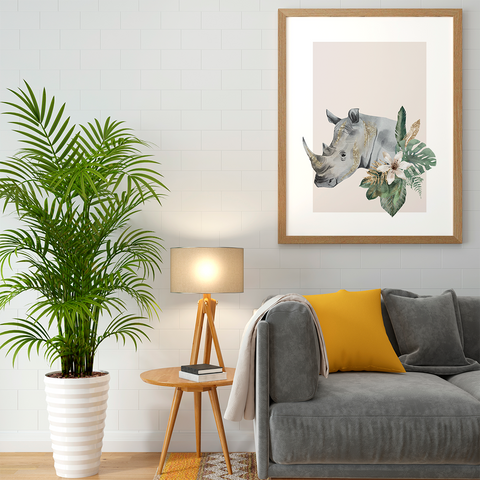 Rhino, cartel minimalista