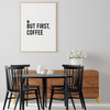 But first, Coffee wall art
