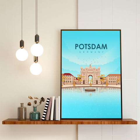 Potsdam day city poster