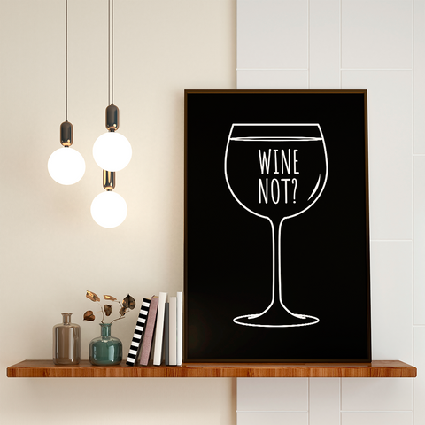 Wine not, poster