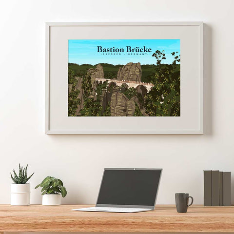 Bastion day city poster horizontal