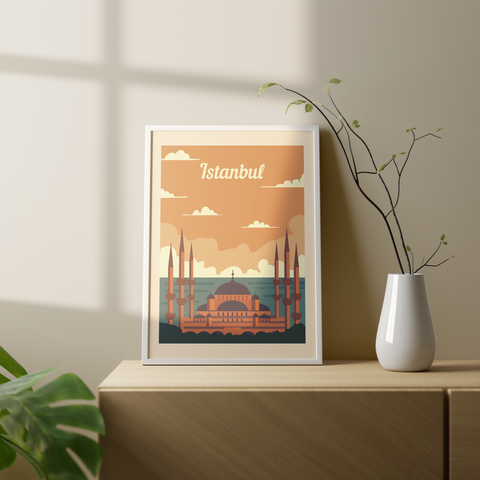 Istanbul-Retro-Plakat