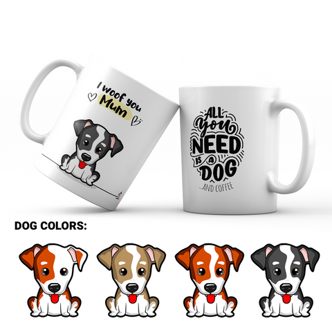 Jack Russel Coffee Mug - Kawaink