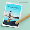 San Francisco day city poster