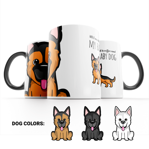 German Sheperd Mug - Kawaink
