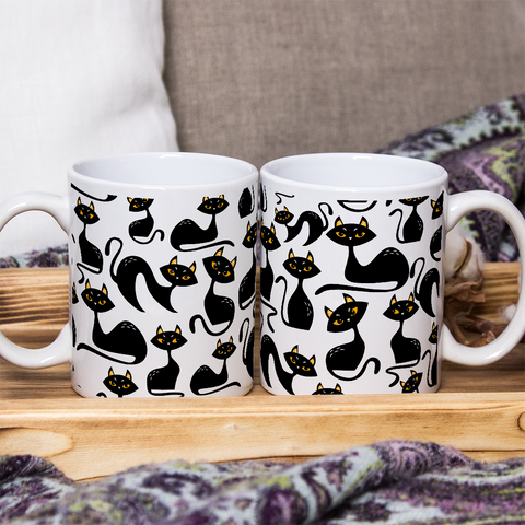 Black cats - Kawaink