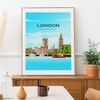 London day city poster
