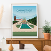 Darmstadt day city poster
