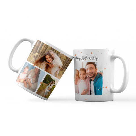 Mug photo personnalisable - 4 photos