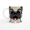 Pug on a Mug - Kawaink